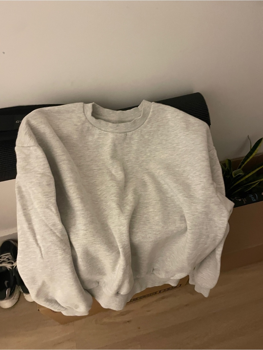 Everyday Heather Gray Crewneck Sweatshirt